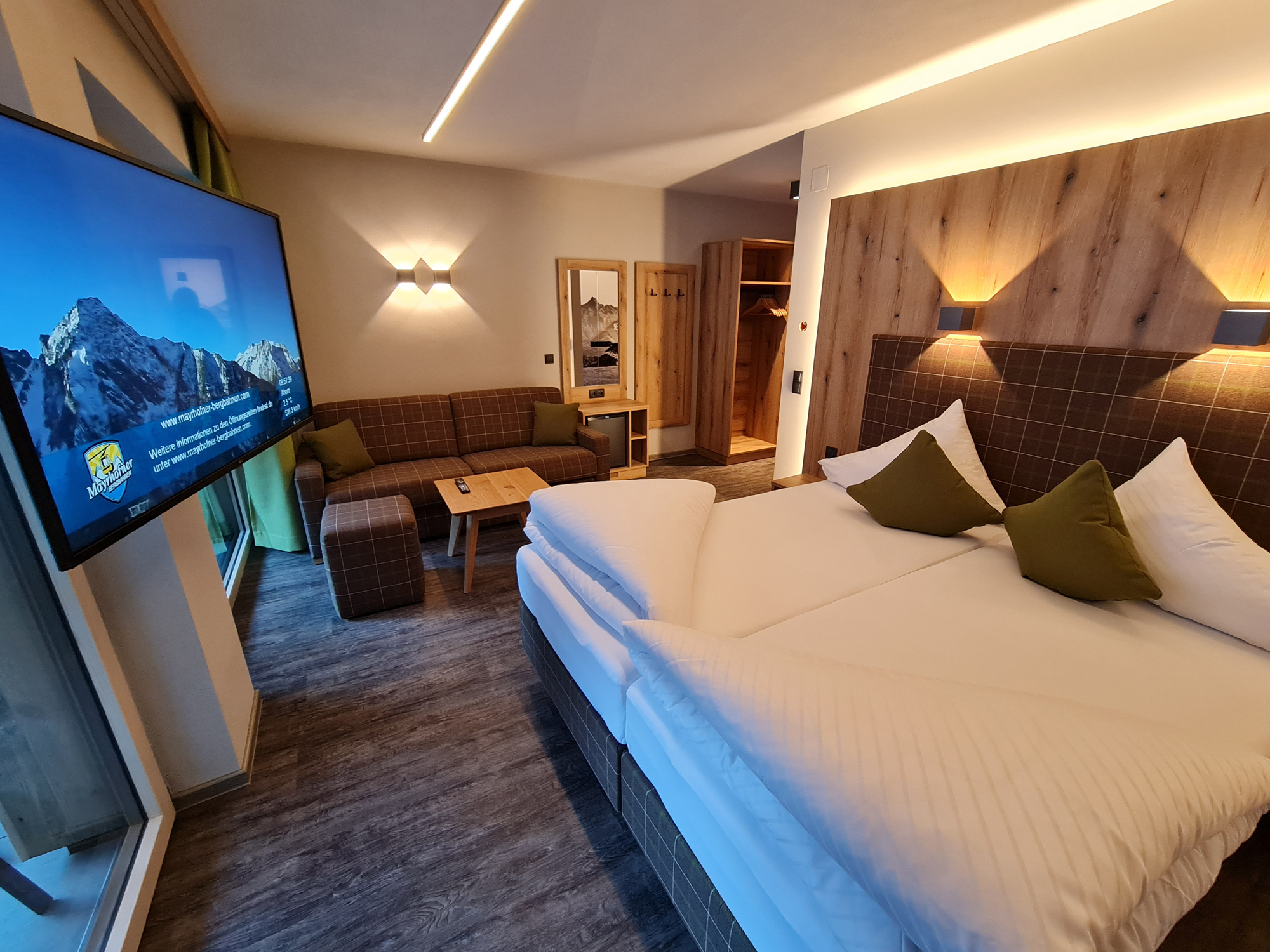 Doppelzimmer im Hotel in Mayrhofen